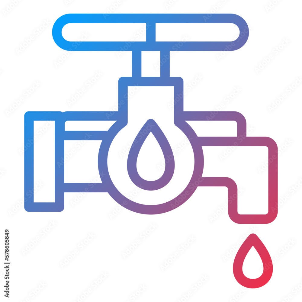 Vector Design Oil Tap Icon Style Vector Design Oil Tap Icon Style