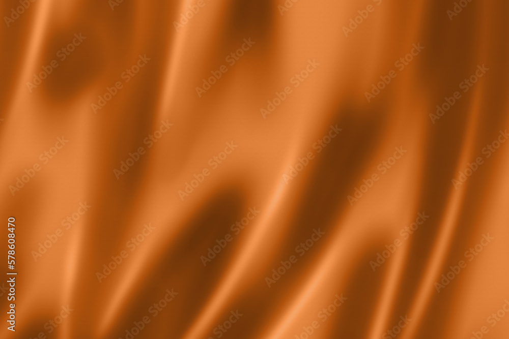 Fototapeta premium Orange brown satin texture background