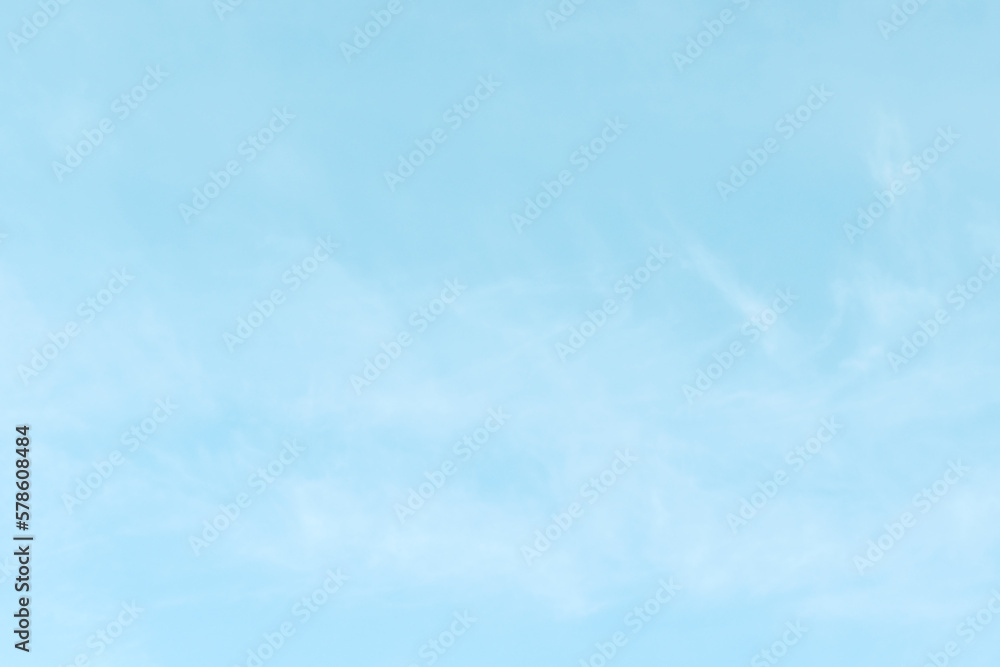 Pastel blue sky with white cloud. Beautiful sky in the morning. The concept of the freedom of life, never give up and new life beginning. Pastel blue sky with white cloud. Beautiful sky in the morning. The concept of the freedom of life, never give up and new life beginning.