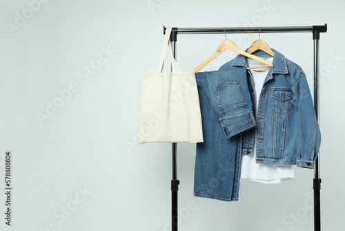 Wallpaper Mural Concept of jeans, casual clothes concept, jeans as daily wear Torontodigital.ca