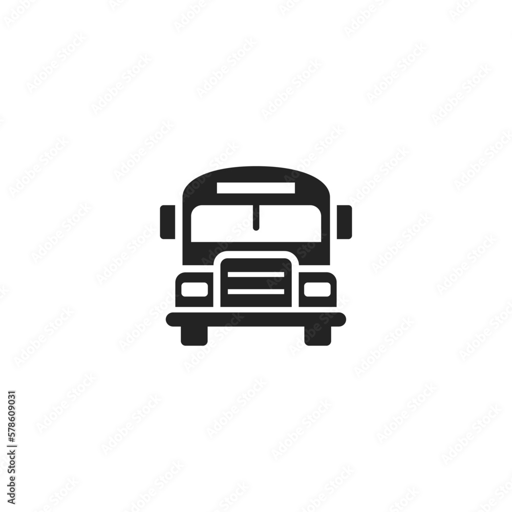 School Bus - Pictogram (icon) 