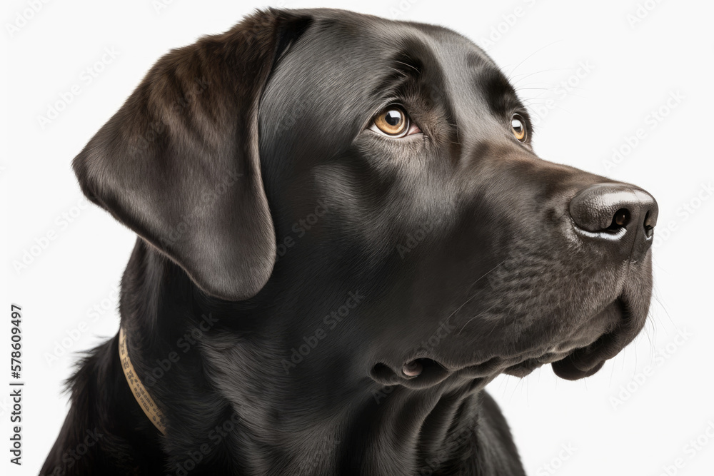 Captivating Labrador Retriever Portrait: A Perfect Tribute to Man's Best Friend