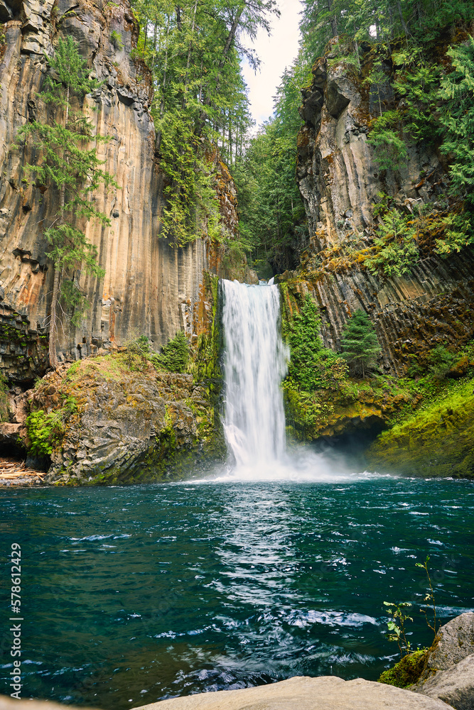 Waterfall in Yosemite National Park, California, United States of America