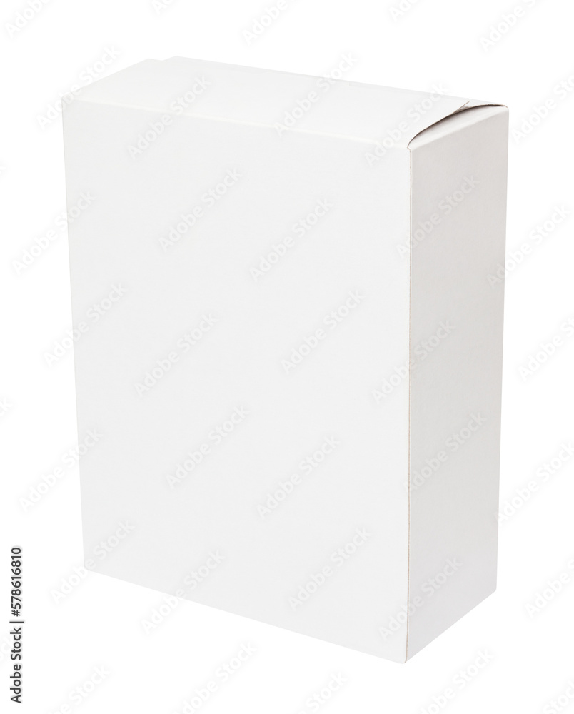 Blank cardboard box isolated on transparent background Blank cardboard box isolated on transparent background