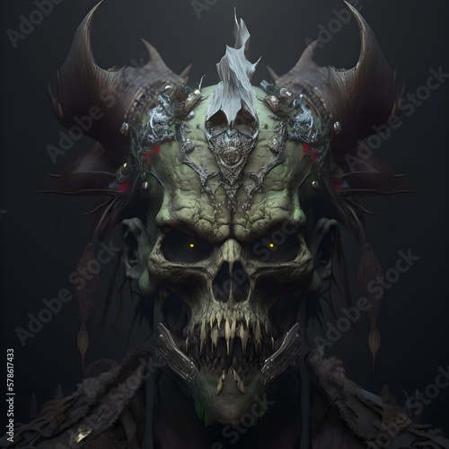 skull darkness diablo hell © miguel