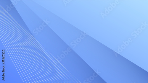 Modern Abstract Background Tilt Diagonal Lines and Blue Gradient Color © Hermiadi
