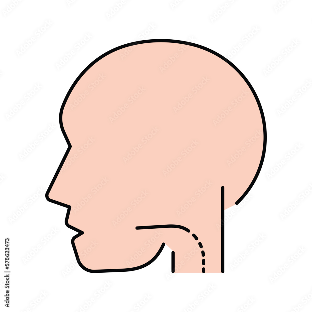 head, brain, human head icon head, brain, human head icon