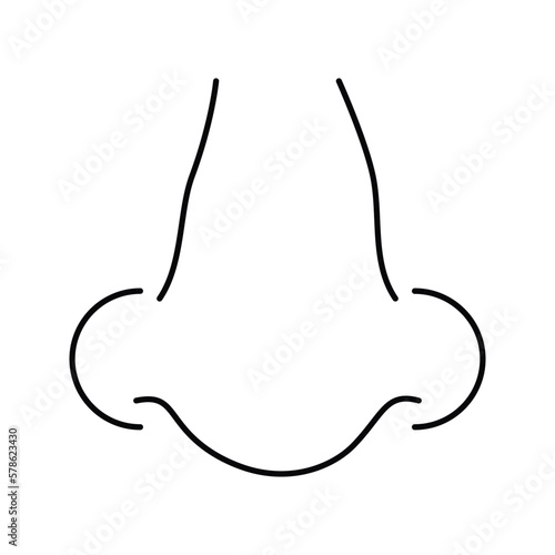 nose, human nose icon