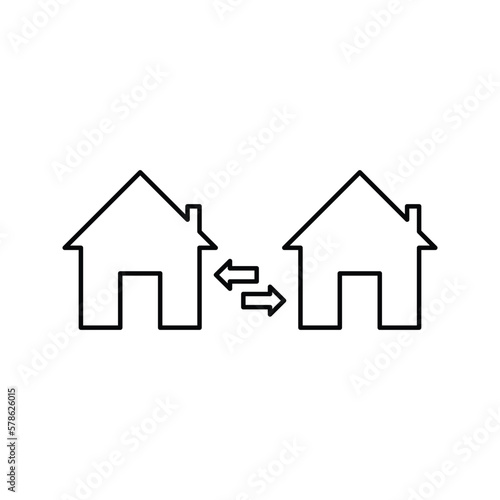 home, move house icon