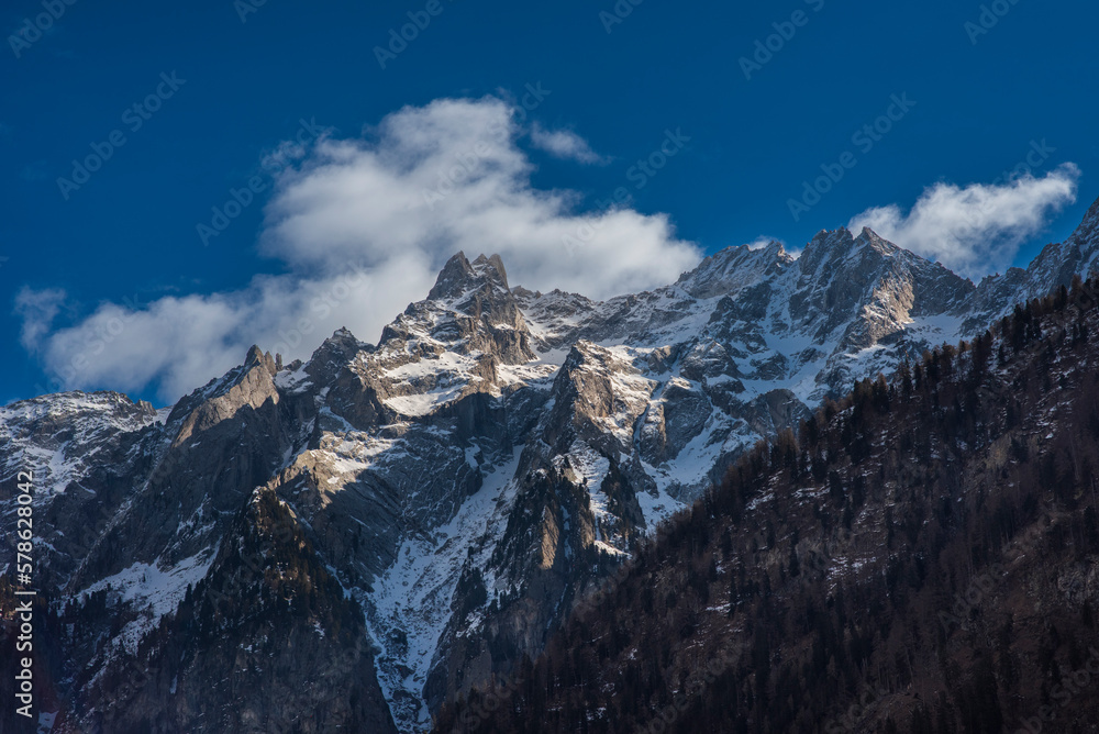 Heavens paradise mountains Alps in Switzerland