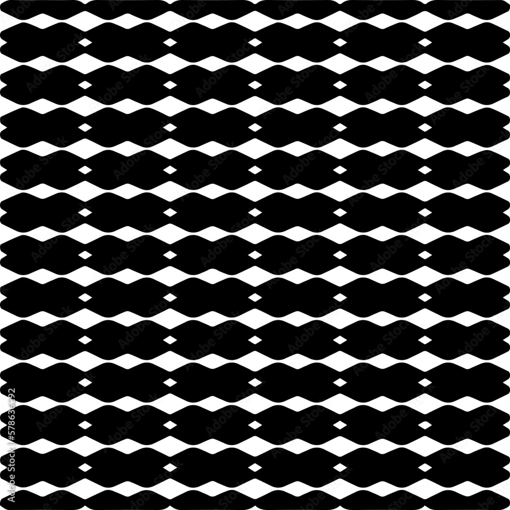Seamless pattern with abstract shapes. Black and white geometric wallpaper. Repeating pattern for decor, textile and fabric.Abstraction art. Seamless pattern with abstract shapes. Black and white geometric wallpaper. Repeating pattern for decor, textile and fabric.Abstraction art.