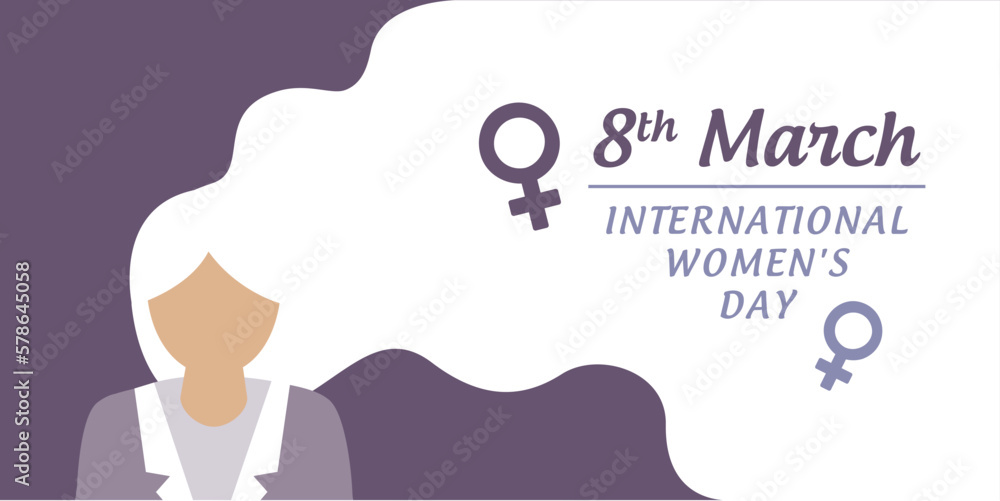 happy womens day 8th march woman with long hair happy womens day 8th march woman with long hair
