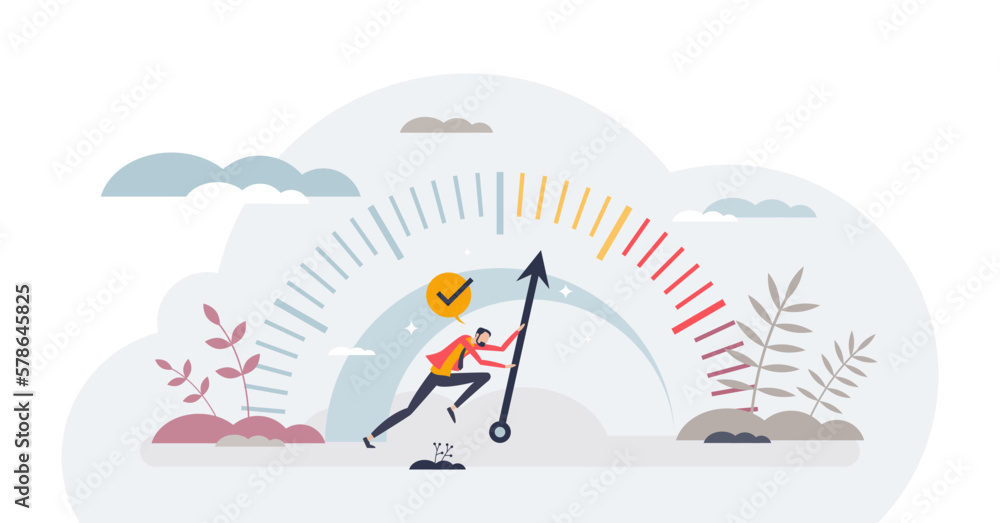 KPI or key performance indicator as success measurement tiny person concept, transparent background. Business company plan or goal achievement evaluation and assessment illustration. KPI or key performance indicator as success measurement tiny person concept, transparent background. Business company plan or goal achievement evaluation and assessment illustration.