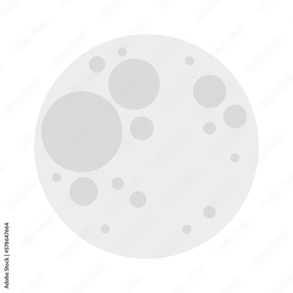 Illustration of silver white full moon. Can be used for cards, prints, textile. Isolated vector and PNG illustration on transparent background. Illustration of silver white full moon. Can be used for cards, prints, textile. Isolated vector and PNG illustration on transparent background.