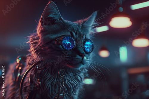 portrait of a cat