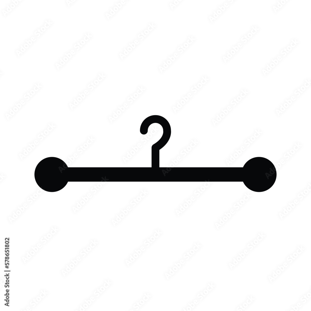 black hanger,flat icon, vector, template, design black hanger,flat icon, vector, template, design