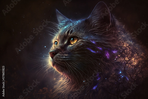 portrait of a cat