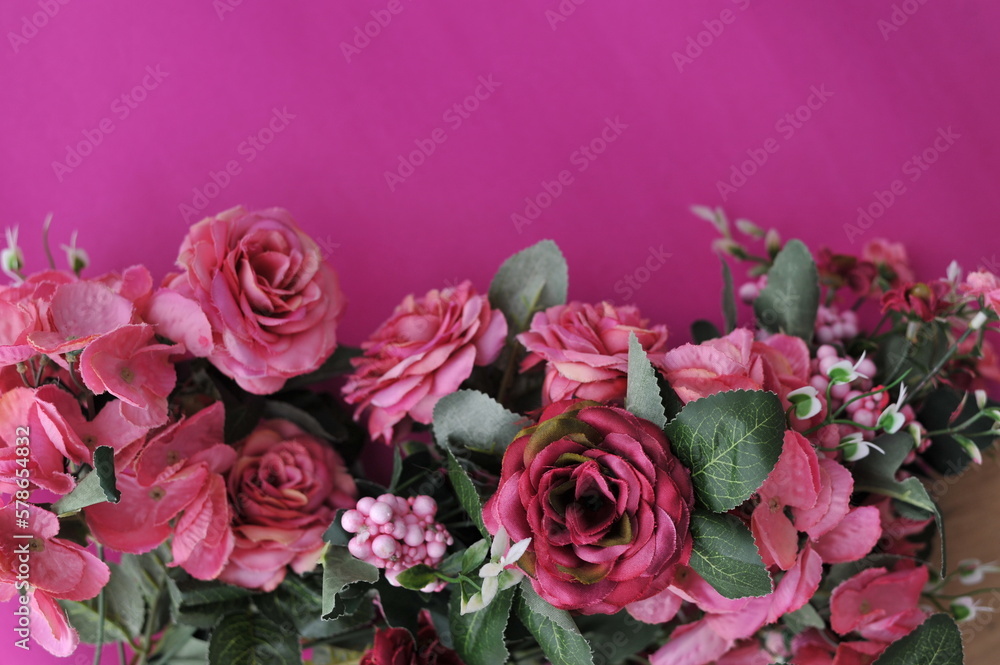 flores rosas com espaço para texto flores rosas com espaço para texto