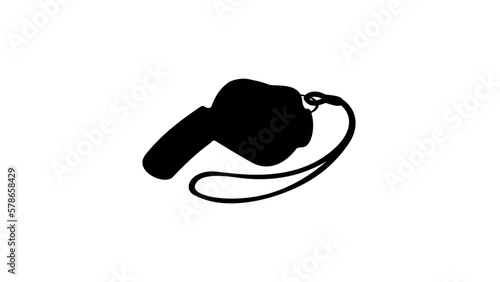 Whistle silhouette