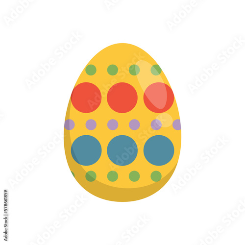 Happy Easter. Colorful patt...