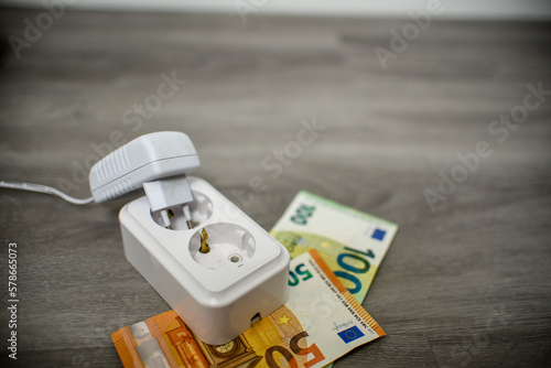 Wallpaper Mural Socket and money in the room Torontodigital.ca