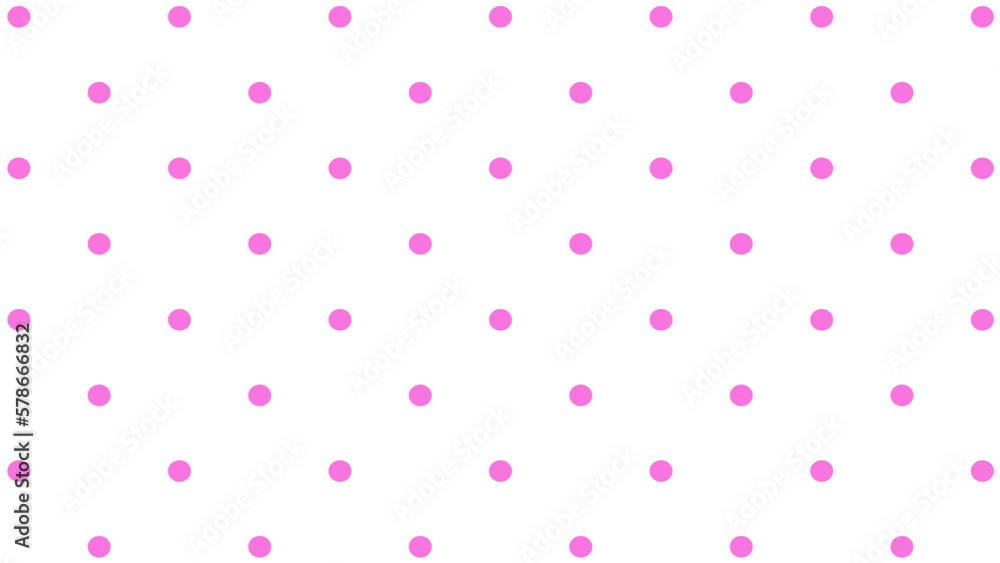 Pink dots in white background
