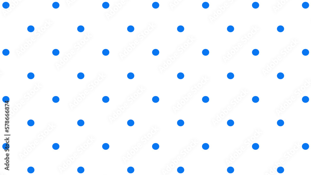 Blue dots in white background