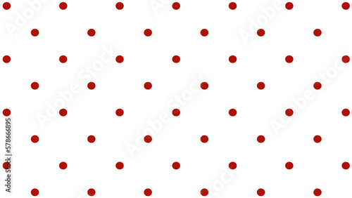 Red dots in white background