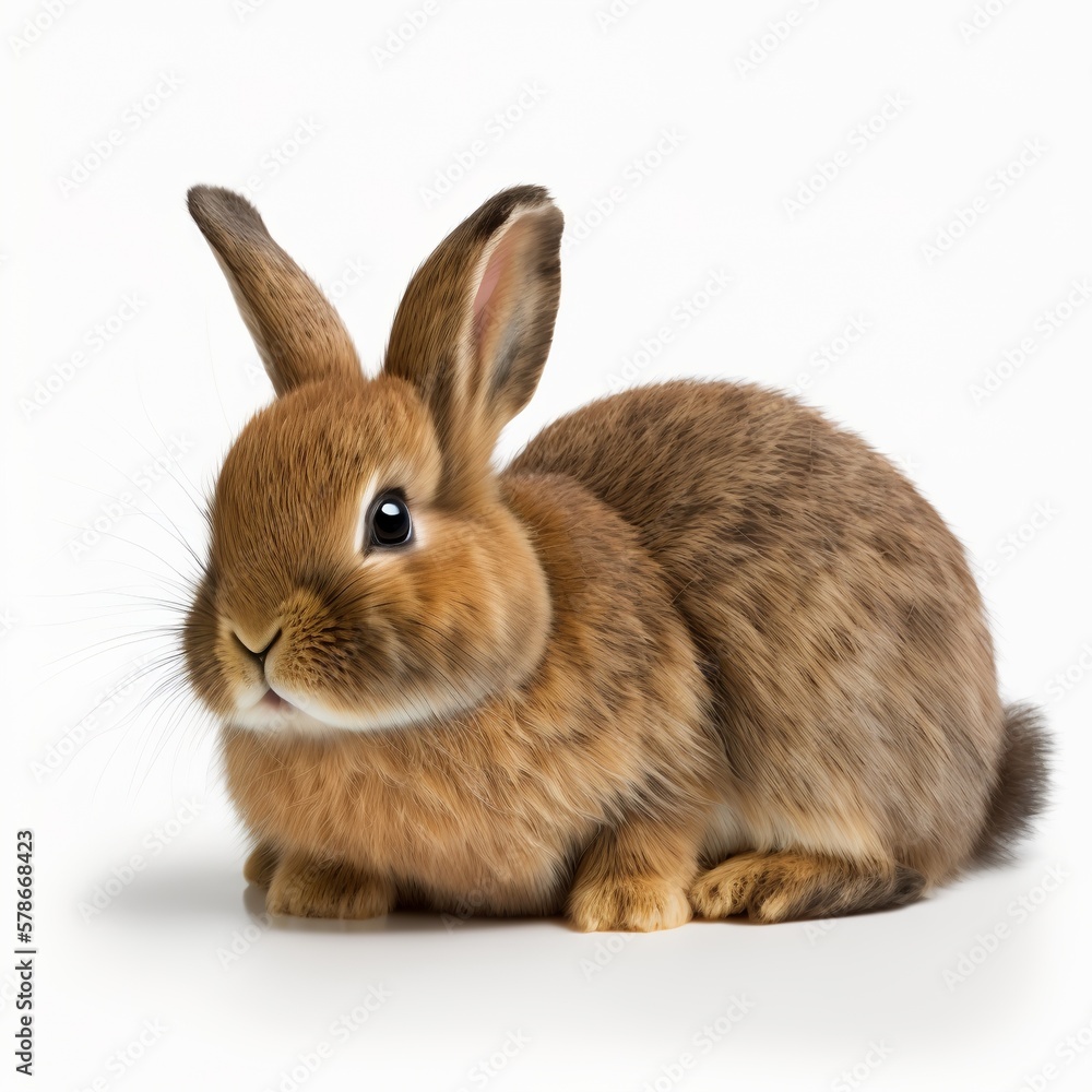 Cute little bunny, laying down. Looking curious towards camera. Isolated cutout on a transparent background rabbit mammal ruminant little brown big ears white background fluffy Generative AI Cute little bunny, laying down. Looking curious towards camera. Isolated cutout on a transparent background rabbit mammal ruminant little brown big ears white background fluffy Generative AI