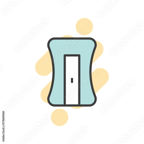 sharpener icon vector stock