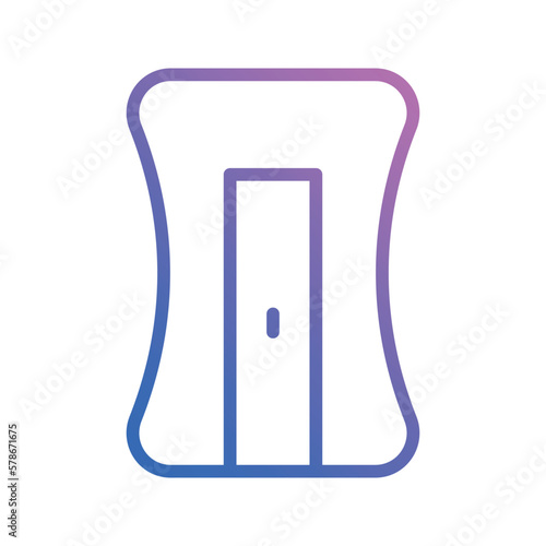 sharpener icon vector stock