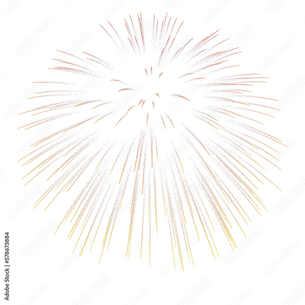 Fireworks effect isolated on transparent Background Fireworks effect isolated on transparent Background