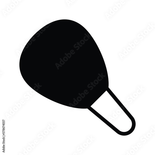 shaving brush icon vector stock