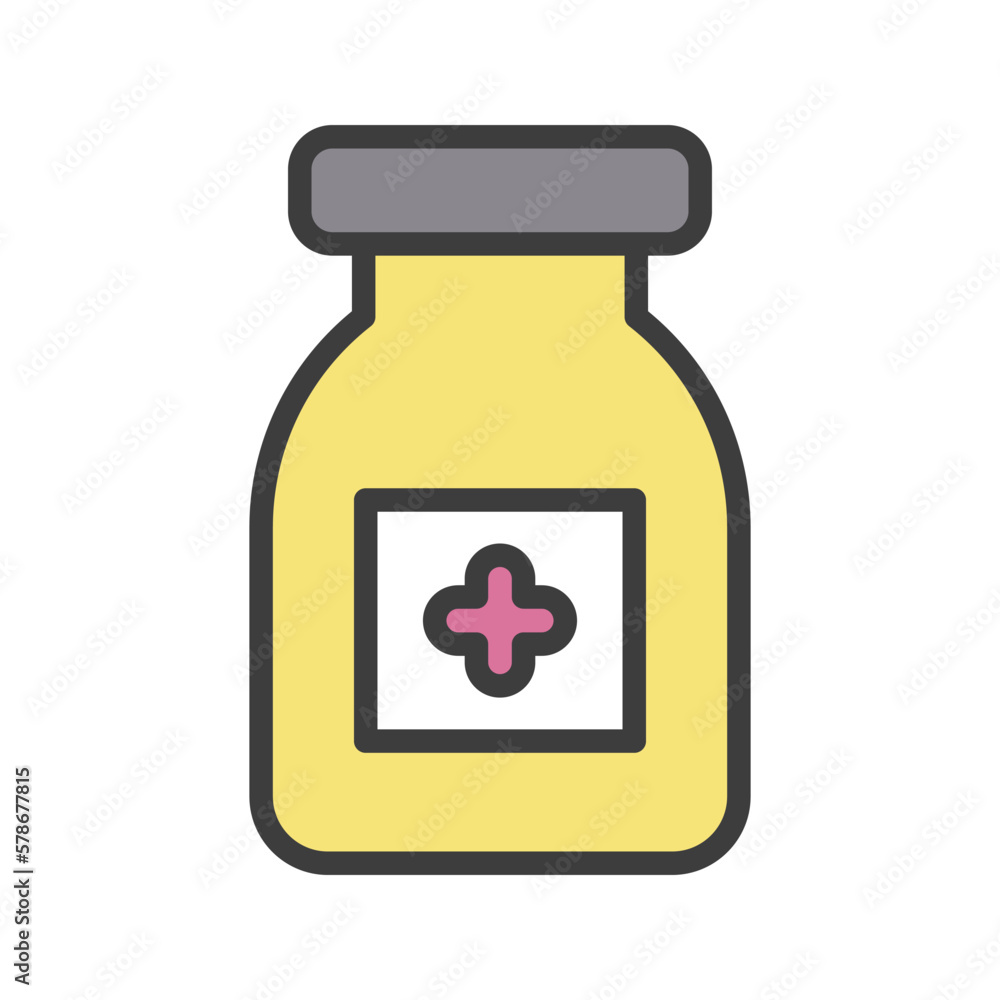 Pills icon vector stock Pills icon vector stock