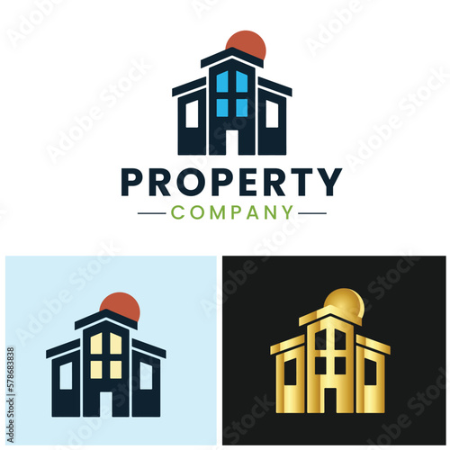 Real Estate, Building and Construction Logo, Simple and creative logo, Home Logo Design, House logo