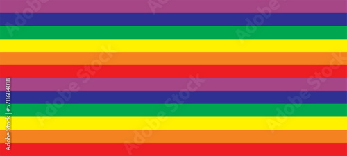 Rainbow flag of the LGBT community. LGBT symbol in rainbow colors 