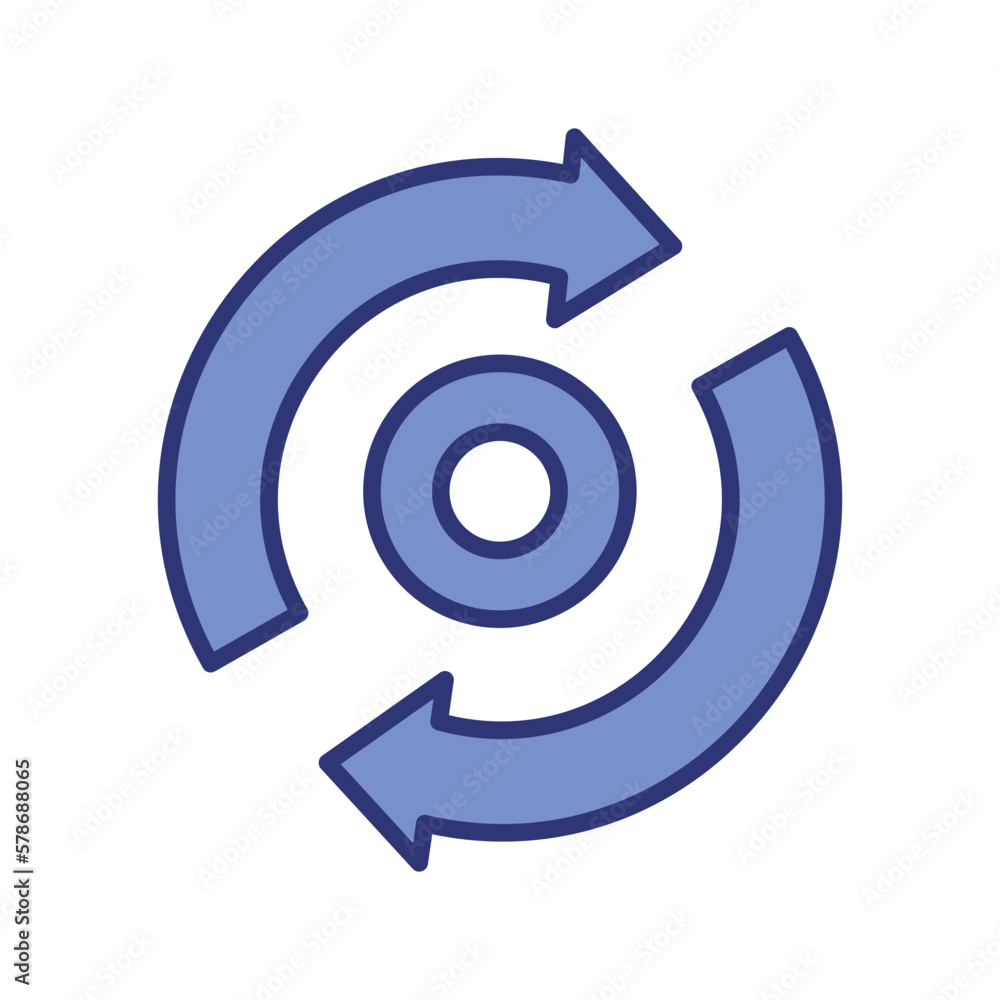 Fototapeta premium conversation marketing icon vector stock