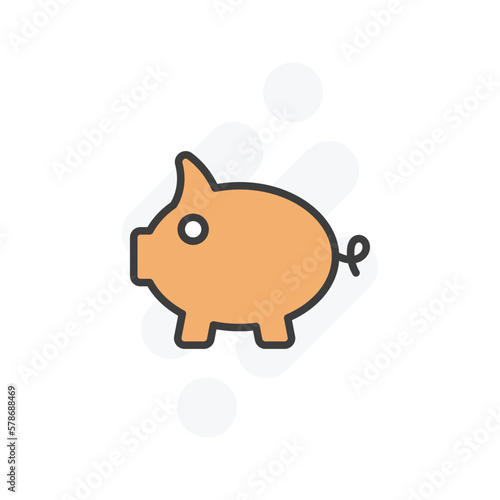 saving icon vector stock