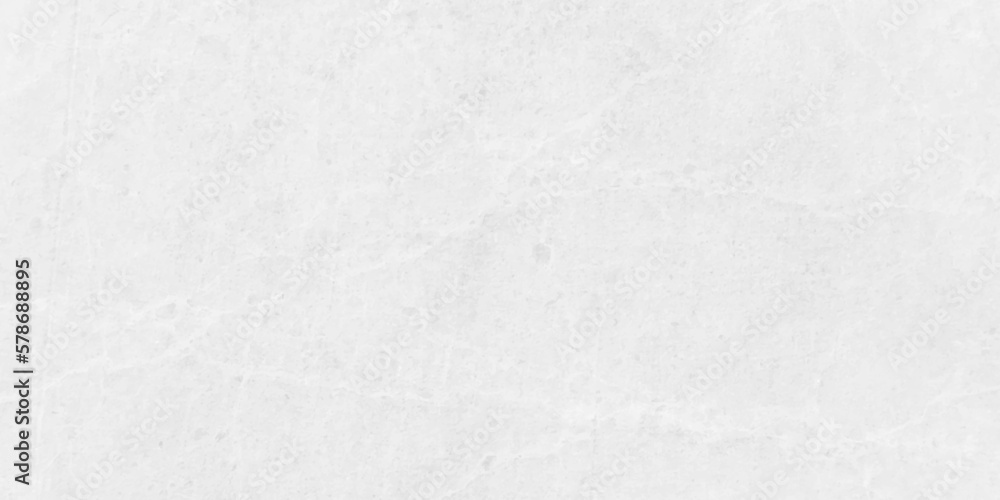 Obraz premium White stone marble concrete wall grunge for texture backdrop background. Old grunge textures with scratches and cracks. White painted cement wall, modern grey paint limestone texture background.