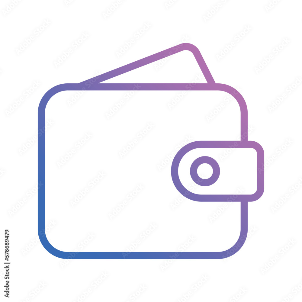 wallet icon vector stock wallet icon vector stock