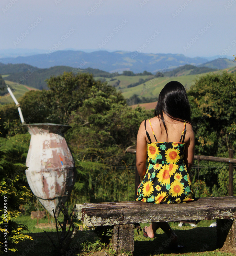 Fototapeta premium Stunning View for The Mountains in Brazil