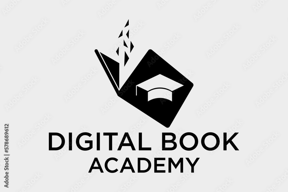 Student book vector logo design. Suitable for business, web, art, education and student symbol Student book vector logo design. Suitable for business, web, art, education and student symbol