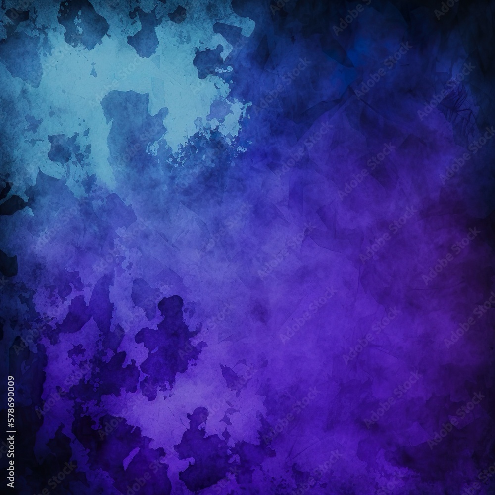 blue violet color stained grungy background or texture 