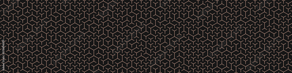 Hexagonal Maze pattern abstract illustration Hexagonal Maze pattern abstract illustration