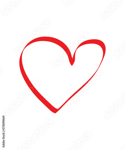 Broken heart illustration.Red heart design icon flat.Modern flat valentine love sign.symbol for web site design, button to (14).eps 