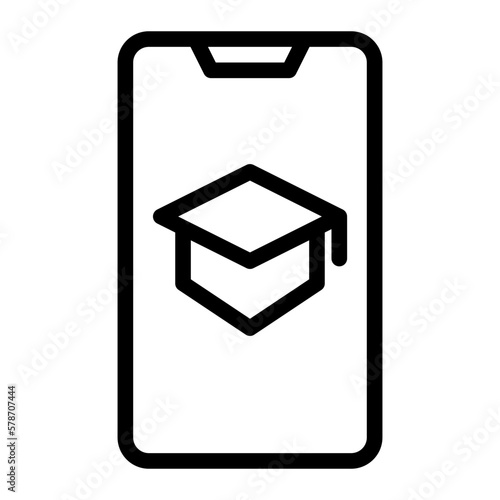 graduation hat icon