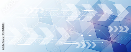 abstract background image technology speed concept hexagonal pattern