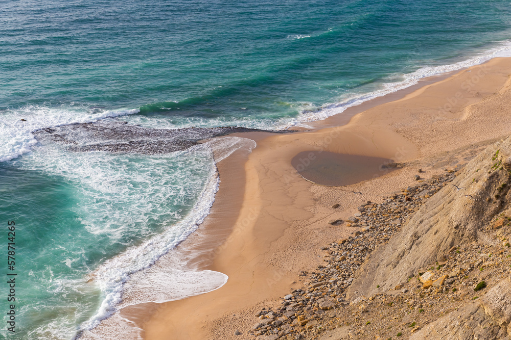 Portugal beach , and ocean view Portugal beach , and ocean view