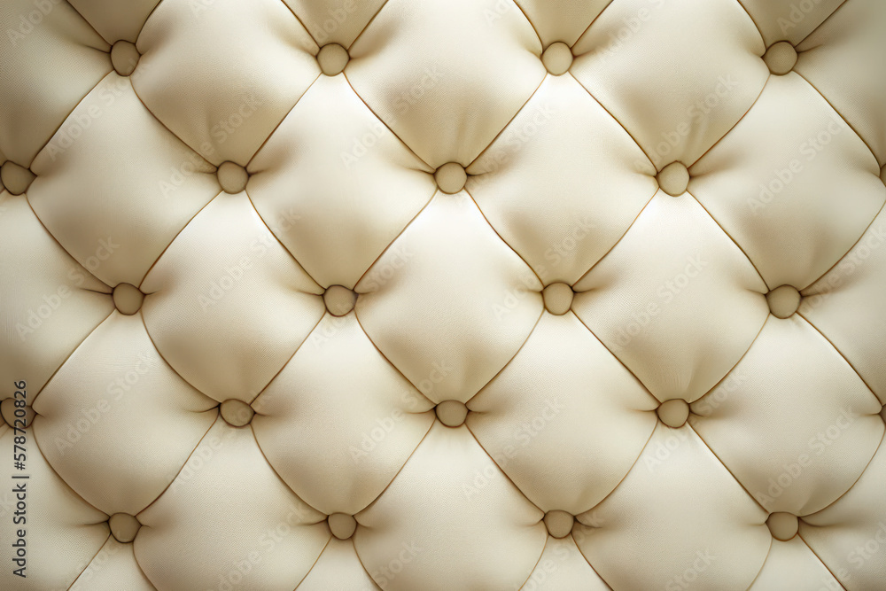 Tufted Upholstery, Luxury Leather Background, Generative AI Tufted Upholstery, Luxury Leather Background, Generative AI