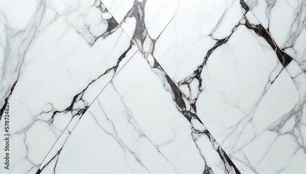 Fototapeta premium Abstract gray-white marble texture, white background